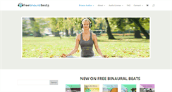 Desktop Screenshot of free-binaural-beats.com